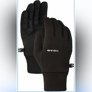 ❤️HEAD Touchscreen Running Gloves - Black New with tag Size XL